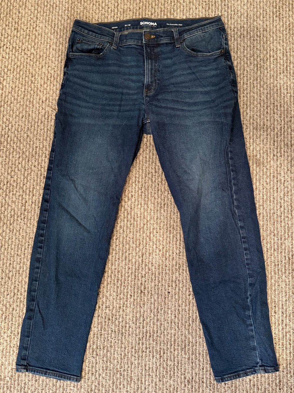 Sonoma Men's Blue Slim Stretch Jeans